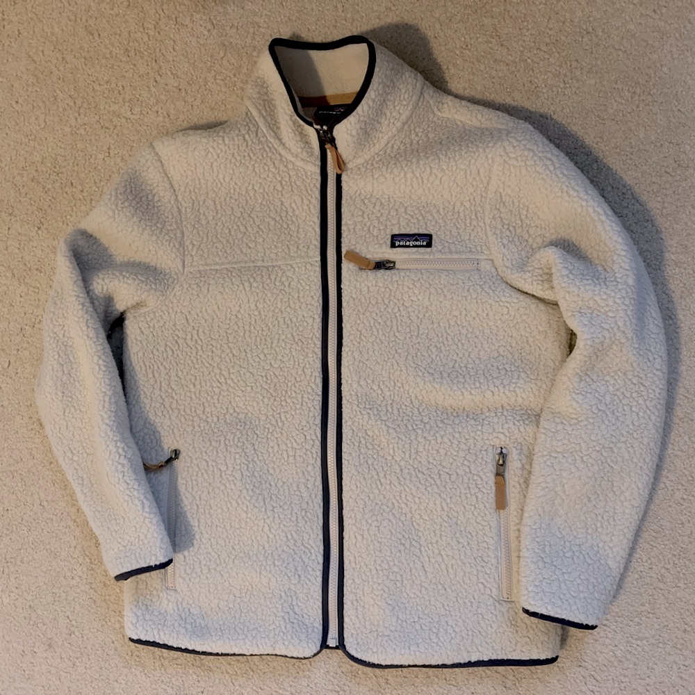 Patagonia retro pile fleece jacket size large